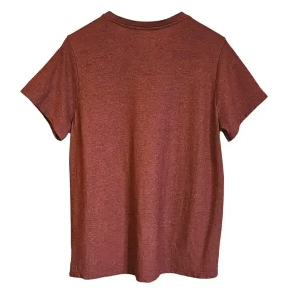 Smartwool Women’s Merino Wool T-Shirt Short Sleeve Crew Neck Rust Terracotta XL - Picture 5 of 5